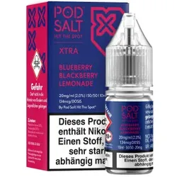 Blueberry Blackberry Lemonade NicSalt Liquid by Pod Salt Xtra 10ml / 20mg
