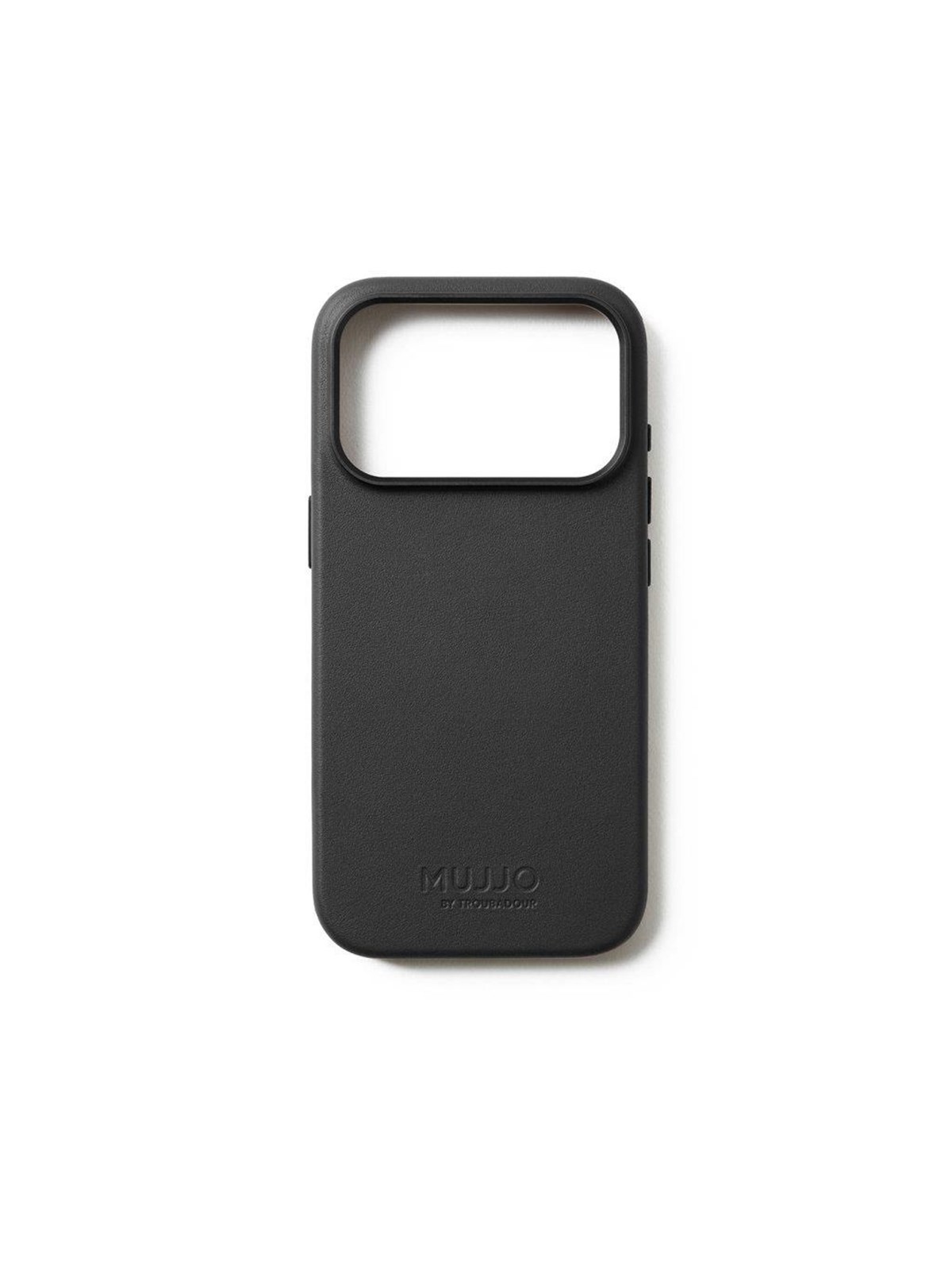 Mujjo Leather Case for iPhone 17 Pro - Black