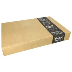 80x Catering-Kartons `pure` eckig 8 x 37,6 x 55,7 cm `Good Food` groß