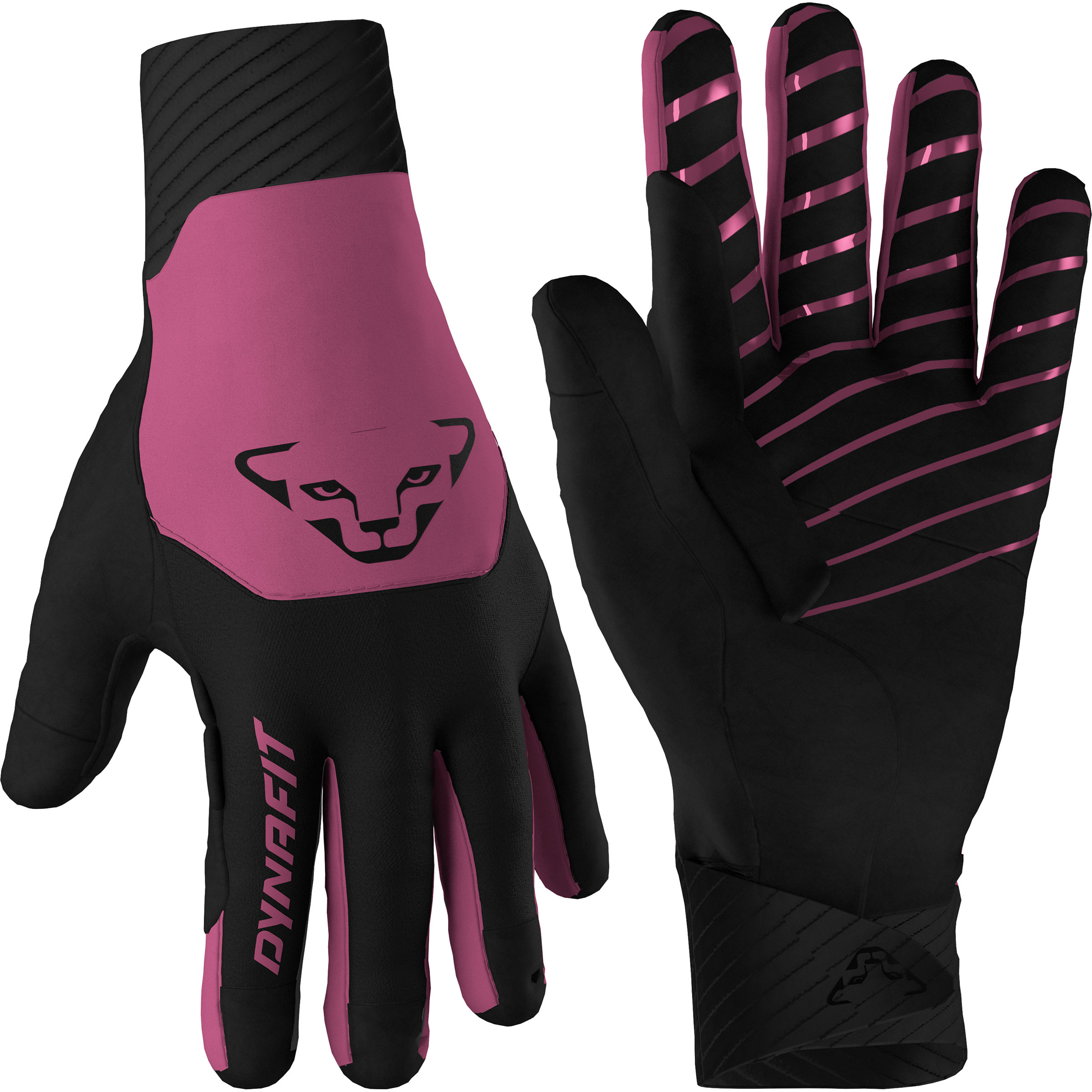 Dynafit Blacklight Softshell Skihandschuhe pink Größe XL Trekking Windabweisend Wasserabweisend