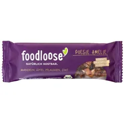 foodloose Nussriegel Poesie Amelie bio