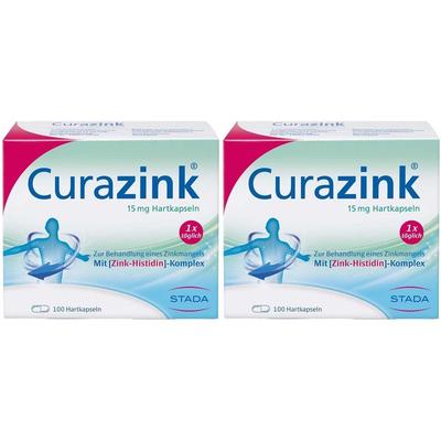 Curazink Hartkapseln 2x 2x100 St