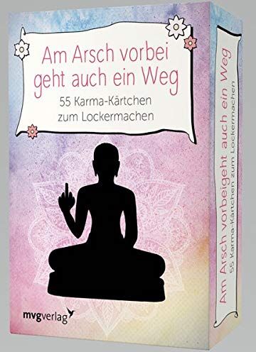 Alexandra Reinwarth - Am Arsch vorbei geht auch ein Weg– 55 Karma-Kärtchen zum Lockermachen - Preis vom 13.10.2026 11:25:28 h