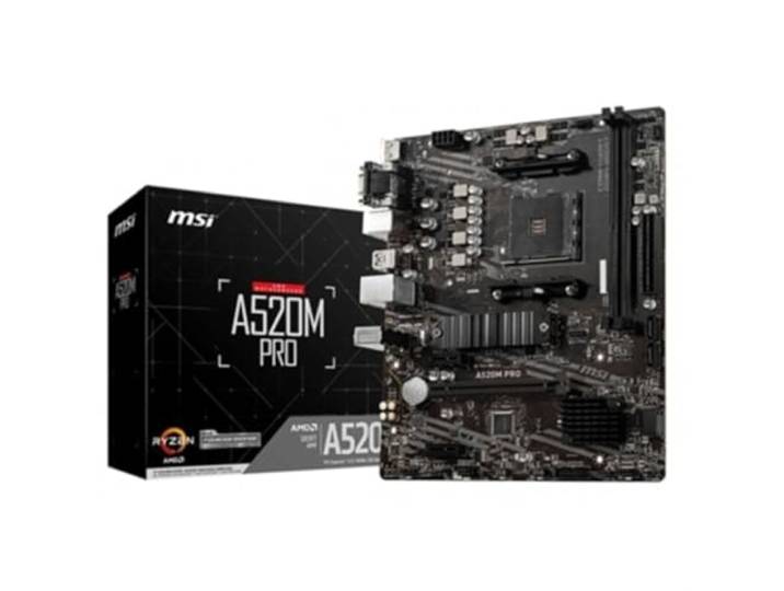MSI A520M Pro moederbord