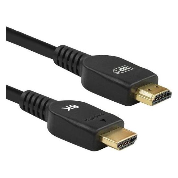 SCP 992-UHS-2M | Ultra High Speed | HDMI - HDMI | Max 7680x4320 60Hz 4:4:4 | Sort | 2m (2 m) (992-UHS-2M)