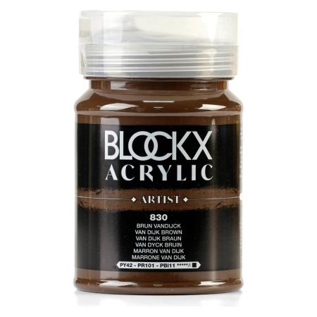 BlockX Acrylfarbenkasten (500 ml) (65830BXC)