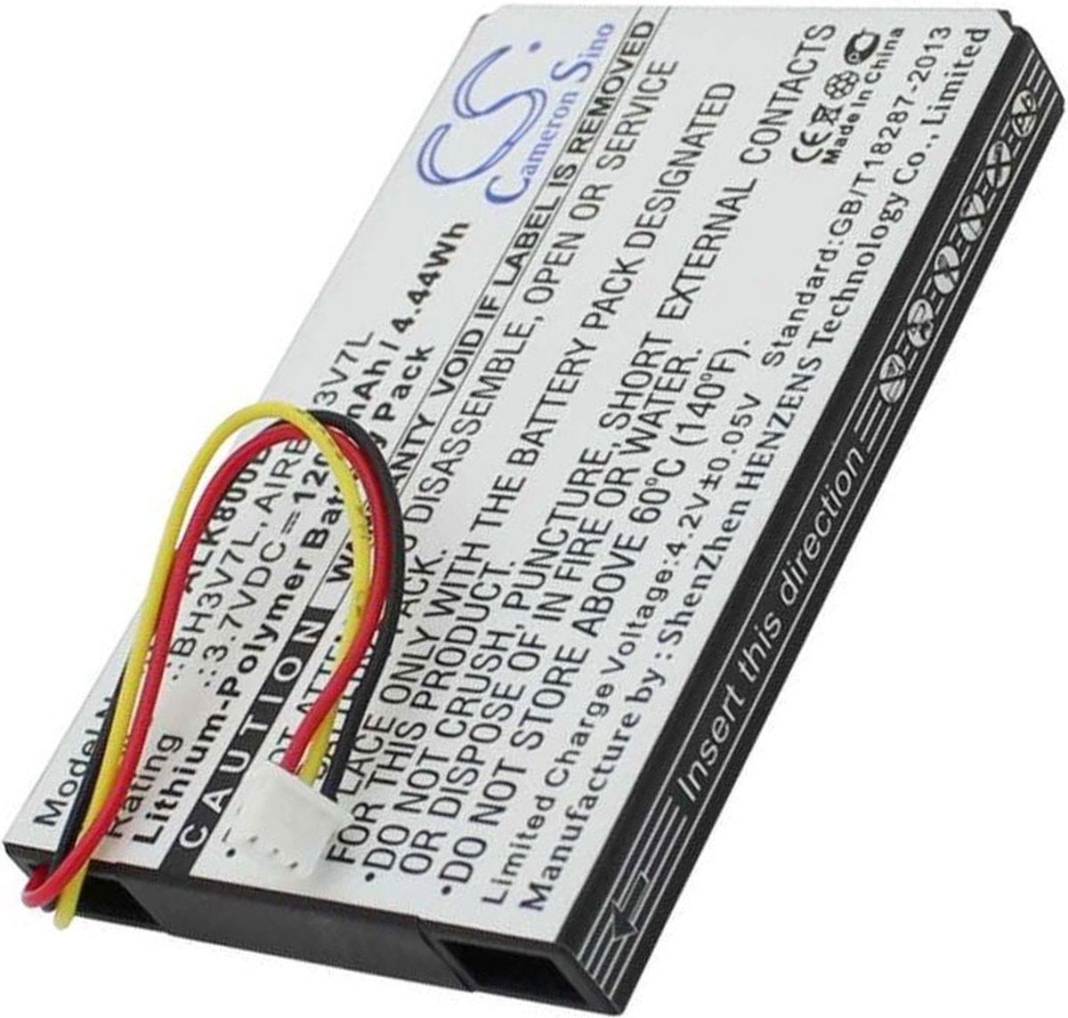 Accucell Batterij voor Autec BH3V7L kraanbatterij, 1200 mAh, 3,7 volt