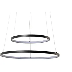KHG LED-Pendelleuchte   ¦ schwarz ¦ Maße (cm): H: 150  Ø: 60.0