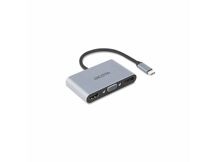 DICOTA D32064, USB Type-C, Argent