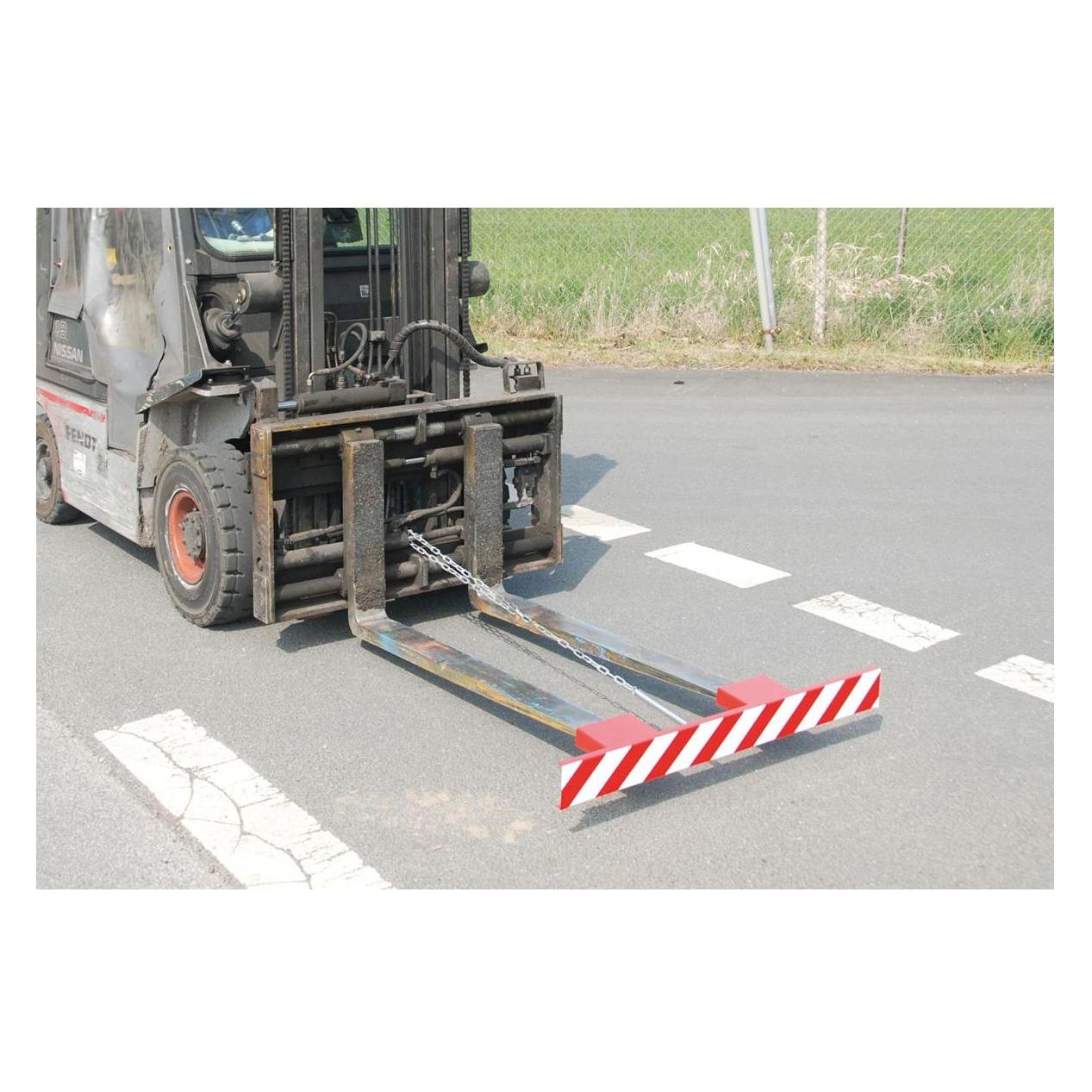 Bauer Südlohn Gabelzinkenschild GZS, lackiert, Feuerrot (GZS RAL 3000 ROT)