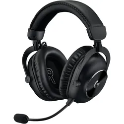 Logitech G PRO X 2 LSPEED Wless Gaming Headset BLK (Kabelgebunden, Kabellos), Gaming Headset, Schwarz