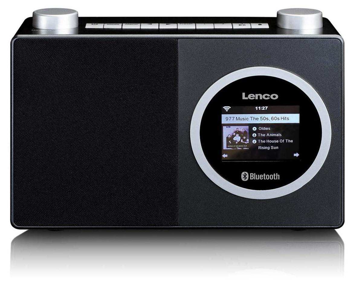 Lenco Internetradio DIR-70BK, zwart