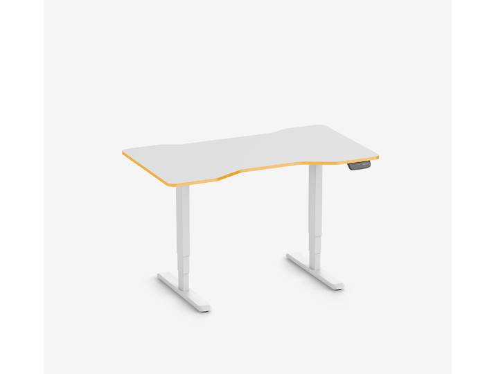 Primus Gamingschreibtisch Cockpit, Weiß Klassik Sundown 140x80