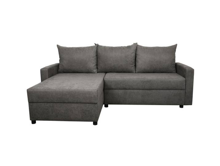 Ecksofa Aiden silbergrau