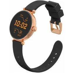 Gravity Smartwatch Smartwatch Różowe Złoto Czarny 2 Paski GT26-6 (40 mm, ohne SIM), Smartwatch