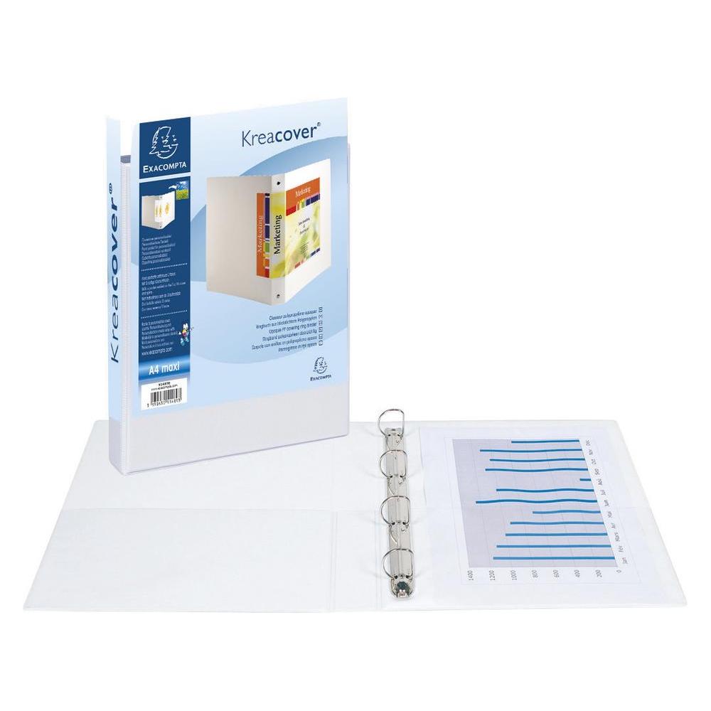 Exacompta Ringbücher (A4, 64 mm, 1 Stk.) (51943E)
