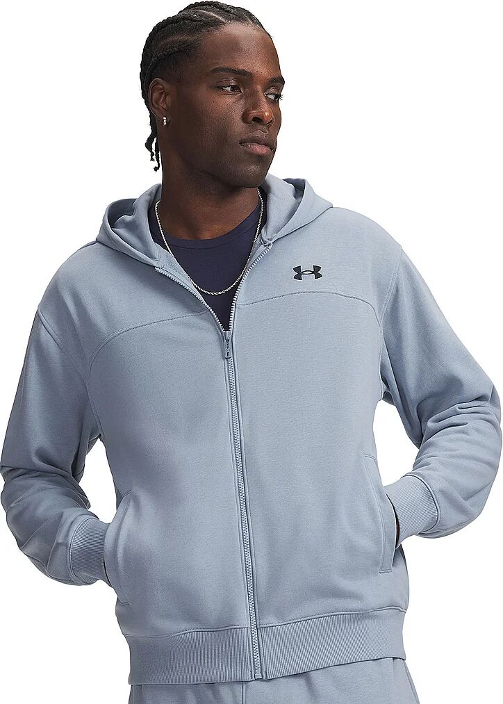 UNDER ARMOUR Herren Kapuzenjacke UA Rival Lightweight hellblau   L M