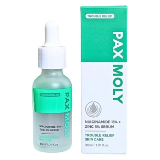 Obagi Medical PaxMoly, Problemlinderung, 15 % Niacinamid + 5 % Zink, Aufhellend & Reinigend, Tages- & Nachtserum (30 ml) (62777490)