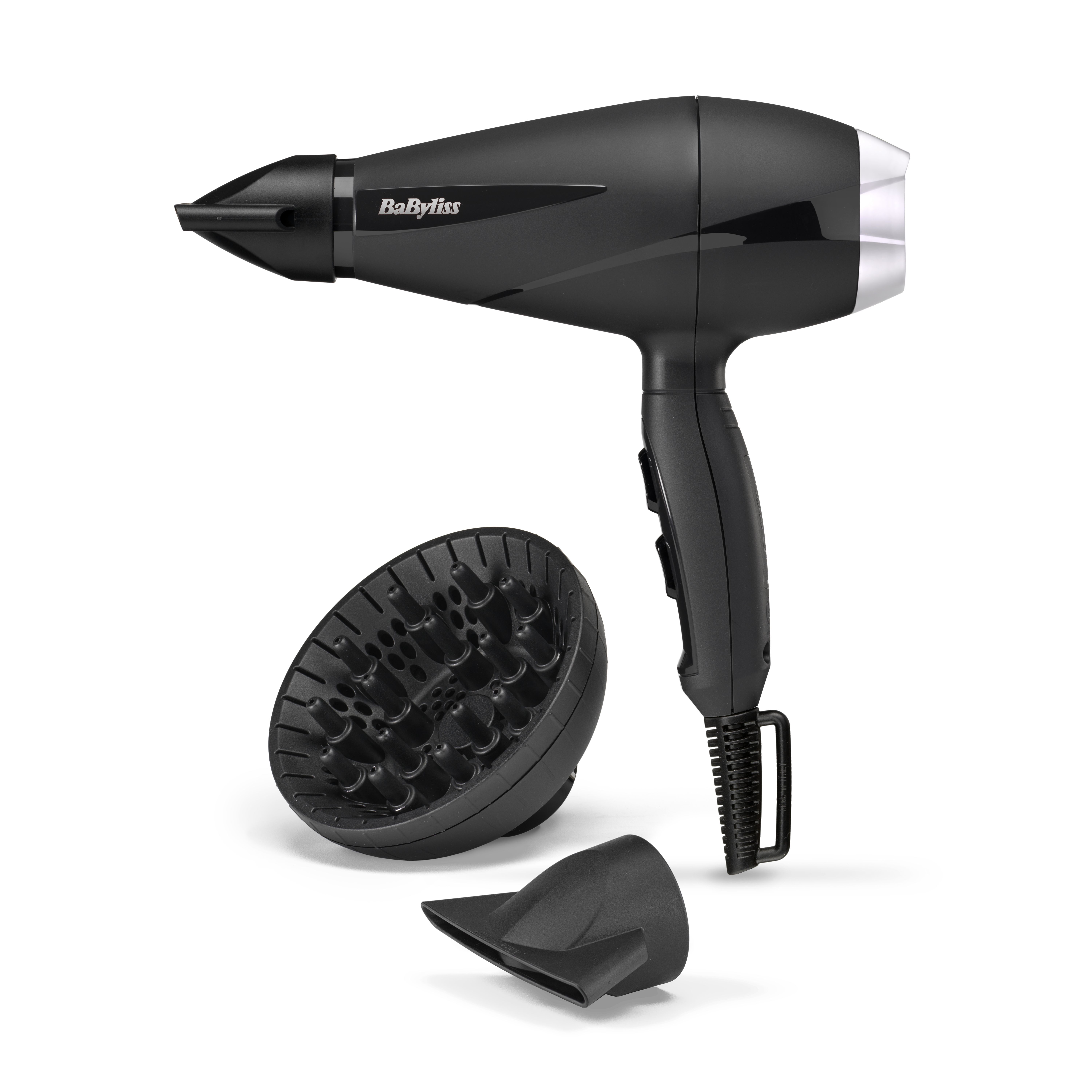BaByliss 6710DE Turbo Pro 2100 Haartrockner 2100 W (Schwarz)