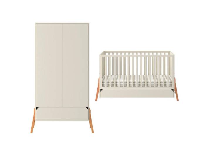 Petits-meubles Babyzimmer 2-teilig Kaschmir, 161x90x75 cm, Babymöbel & Kindermöbel, Babyzimmer