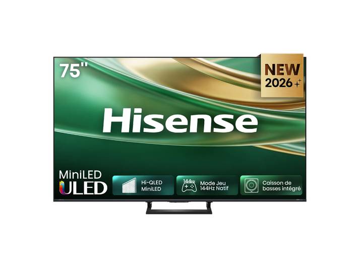 TV MiniLED 4K 75'' (189 cm) 75E8S HISENSE