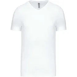 Kariban Herren V-Ausschnitt T-Shirt K357 white 3XL
