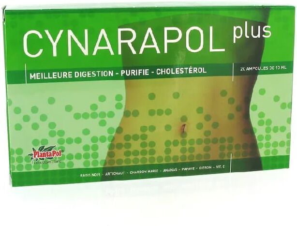Plantapol Cynarpol Plus 20 Ampolas