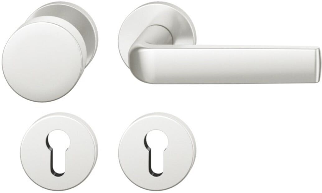 Rosettengrt.12 1267 Alu.0105 rd.PZ DIN L/R fl.D/K FSB (0 12 1267 01710 0105)
