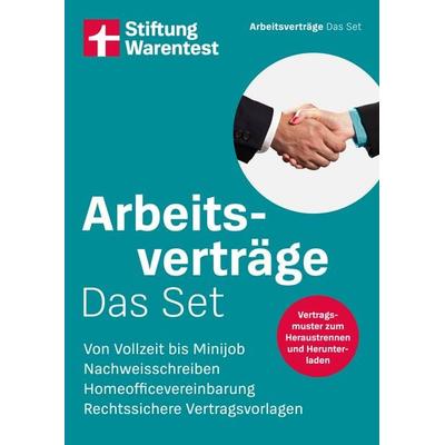 Arbeitsverträge: Das Set, Taschenbuch von Alexander Bredereck, Stiftung Warentest, 978-3-7471-0911-3