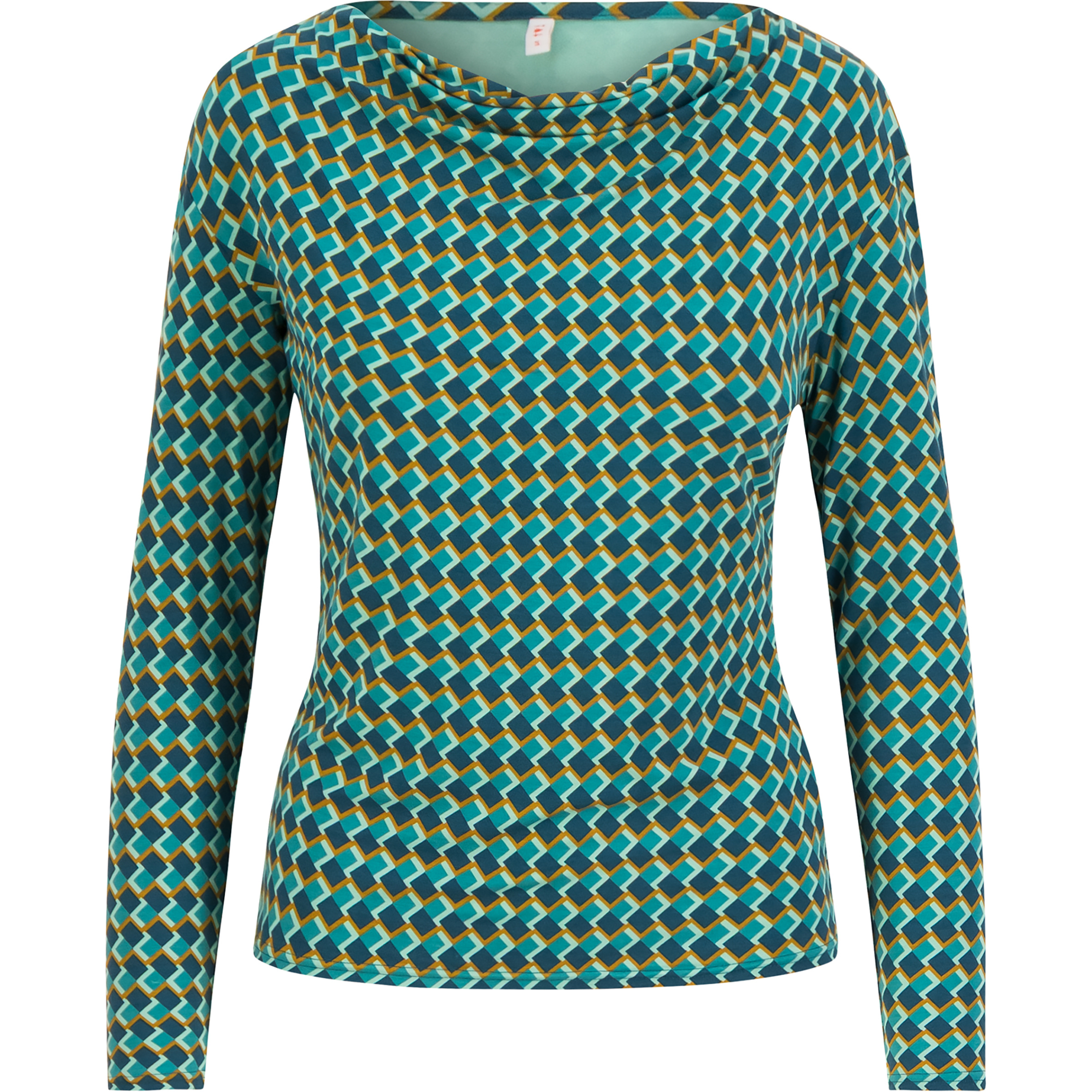 Blutsgeschwister Wishful Waterfall Damen Longsleeves tuerkis Größe XS Lifestyle Atmungsaktiv