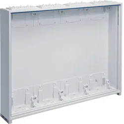 Hager FWB54D1 Feldvert. AP, univers, IP30, SKII, 240PLE, 4x5Reihen 800x1050x161mm, leer o. Tür