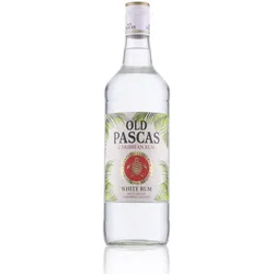Old Pascas Caribbean White Rum 37,5% Vol. 1l