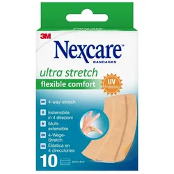 Nexcare Ultra Strech Comfort Flexible Bands 10 ST