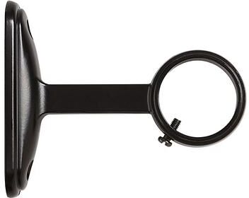 "Set of 2 Closed End Bracket - Black, 1.25"" - Ballard Designs"