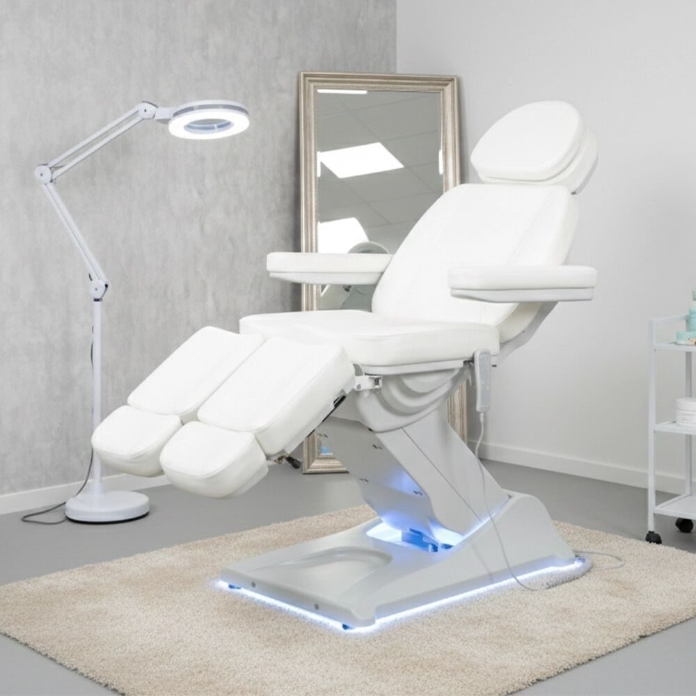 Weelko Poltrona elettrica podologica 3 motori SOLSTICE pedicure GRIGIO
