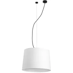 Faro Pendelleuchte CONGA ø 50 cm, 1xE27, IP20, mit Spanner, schwarz, weiß FAR-64314-54