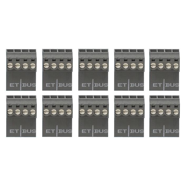 Gira Set Anschlusskl. 10 Stck. Wohnungsst.AP 851800 (851800)