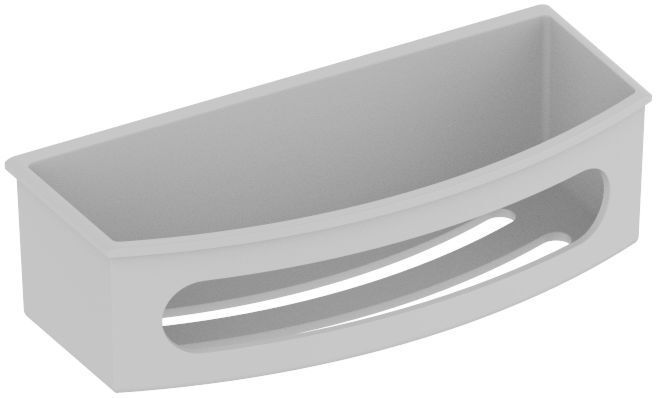 Keuco Kunststoff-Einsatz Elegance 11658000100 lose, weiss