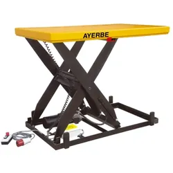 AYERBE - Elektro-Hubtisch mit Plattform 3000 kg AY-3000-EMH