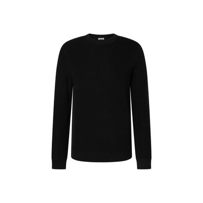 Sweater JOOP JEANS "Strickpullover JJK-03Peosius 1er Pack", Herren, Gr. M, schwarz, Obermaterial: 100% Baumwolle CO., Sweatshirts Sweater