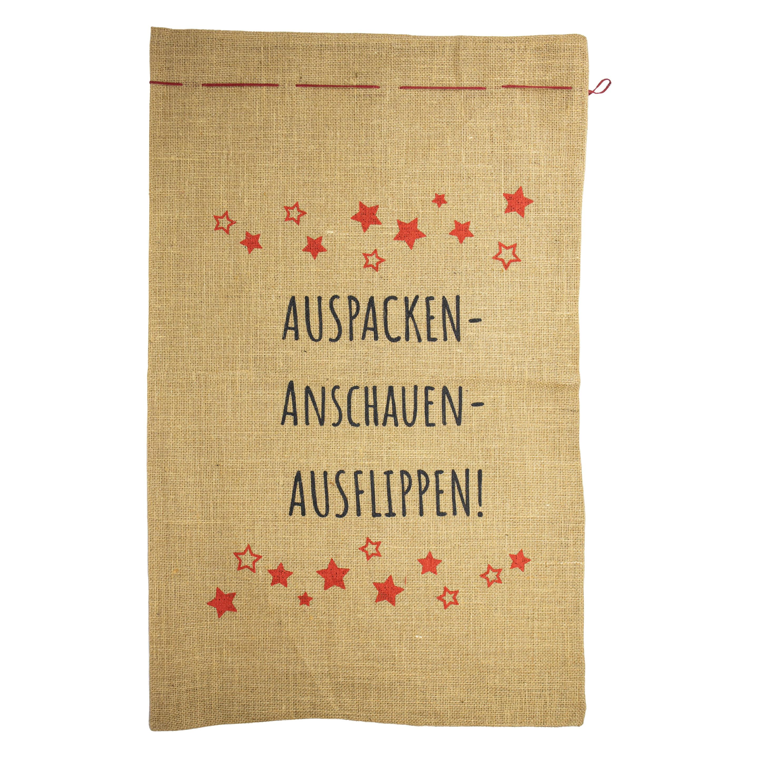 Riffelmacher Jutesack Auspacken Anschauen 50x80cm (42366725)
