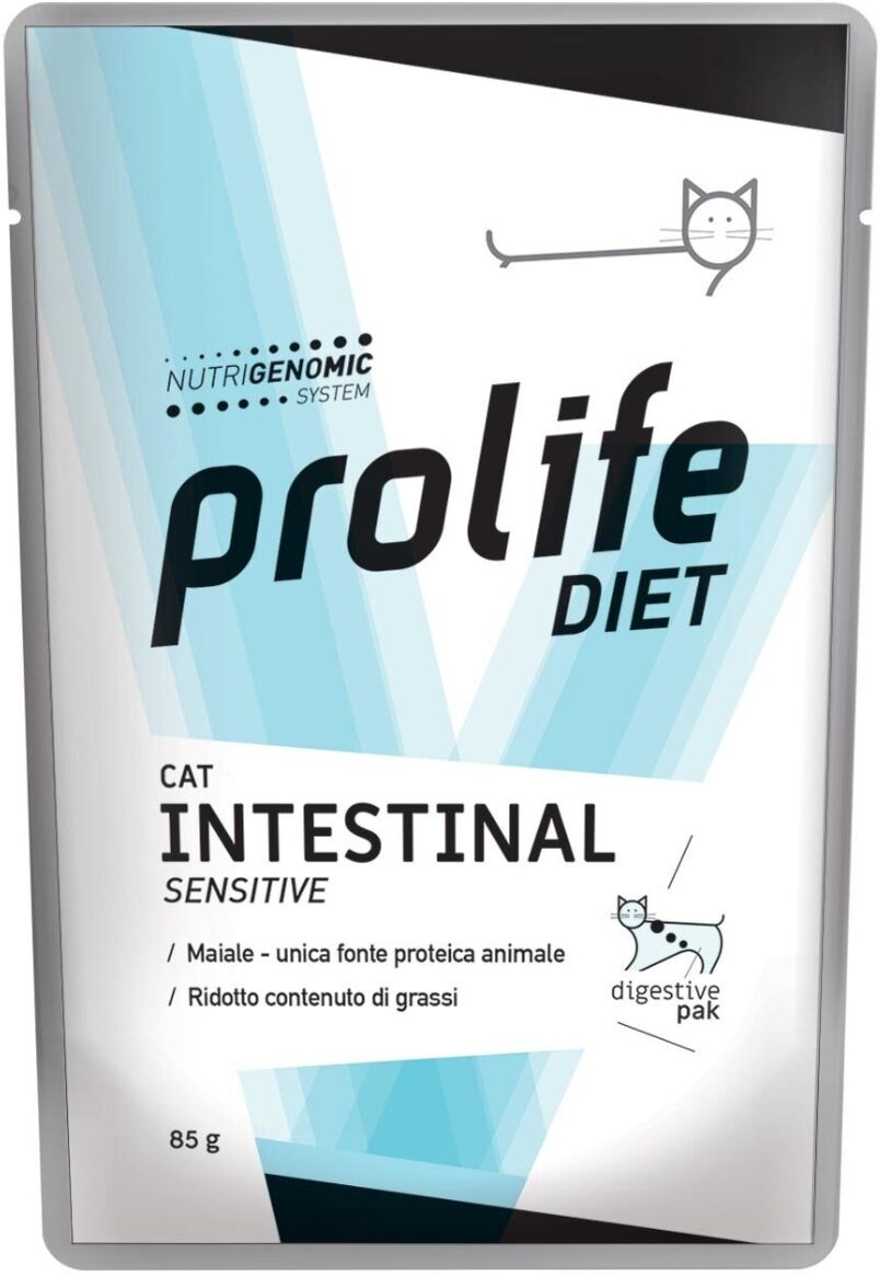 Prolife® Prolife Diet Cat Intestinal Sensitive Umido per Gatti Busta da 85 g