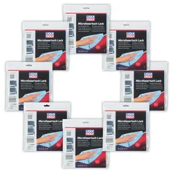 8x LIQUI MOLY 21783 Micro­fa­ser­tuch für Lack - Poliertuch 40 x 40 cm