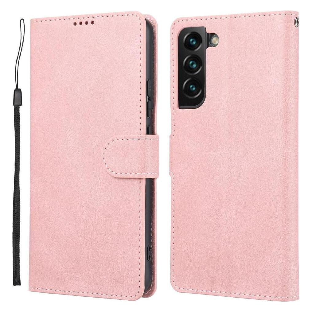 Cover-Discount Galaxy S23 - Leder Etui Hülle rosa (Samsung Galaxy S23) (660118030A)