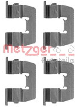 Metzger Autoteile Zubehörsatz, Scheibenbremsbelag 109-1764