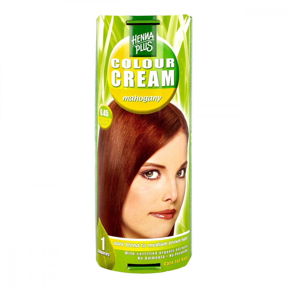 Frenchtop Natural Care Products B.V Hennaplus Colour Cream Mahogany 6,45 00099211