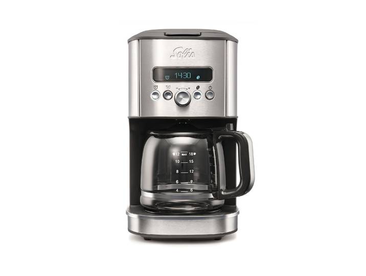 SOLIS OF SWITZERLAND Filterkaffeemaschine Aroma Brewer Drip Coffee Maker , silber (schwarz, silberfarben), Kaffeemaschinen, Tropfkaffeemaschine, Filterkaffeemaschine