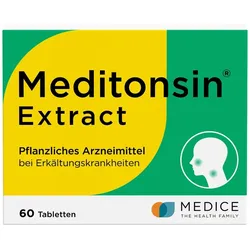 Meditonsin Extract Pflanzliche Erkältungstabletten 60 St