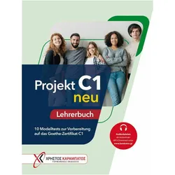 Projekt C1 neu. Lehrerbuch mit Audios online, Sprachbücher von Annette Vosswinkel, Jo Glotz-Kastanis, Stella Tokmakidou, Dagmar Schäffer