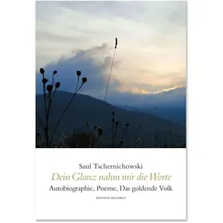 Dein Glanz nahm mir die Worte, Belletristik von Saul Tschernichowski